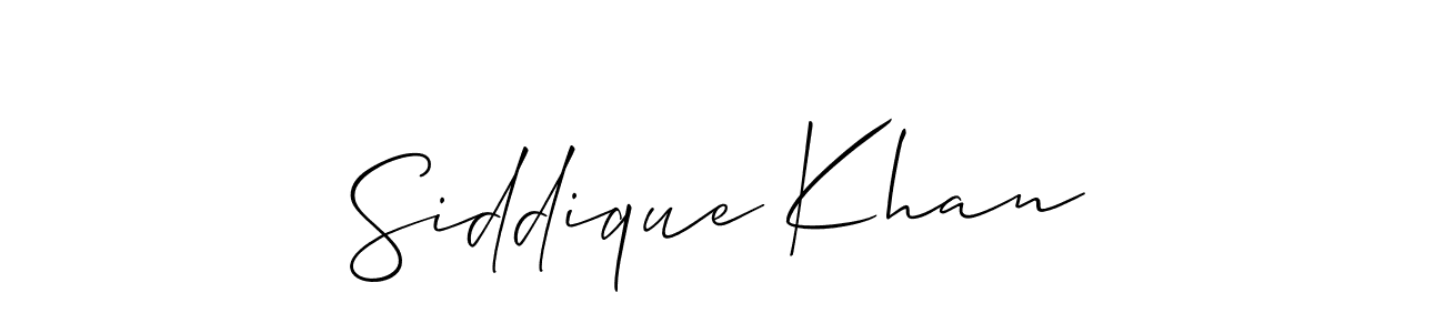 It looks lik you need a new signature style for name Siddique Khan. Design unique handwritten (Allison_Script) signature with our free signature maker in just a few clicks. Siddique Khan signature style 2 images and pictures png