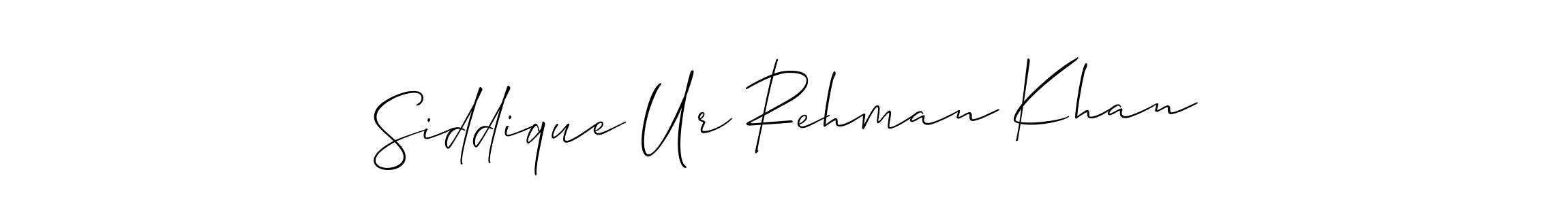 Once you've used our free online signature maker to create your best signature Allison_Script style, it's time to enjoy all of the benefits that Siddique Ur Rehman Khan name signing documents. Siddique Ur Rehman Khan signature style 2 images and pictures png