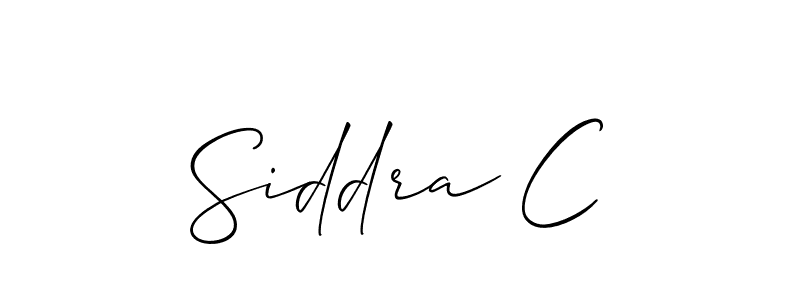 You can use this online signature creator to create a handwritten signature for the name Siddra C. This is the best online autograph maker. Siddra C signature style 2 images and pictures png