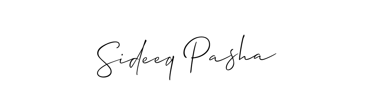 See photos of Sideeq Pasha official signature by Spectra . Check more albums & portfolios. Read reviews & check more about Allison_Script font. Sideeq Pasha signature style 2 images and pictures png