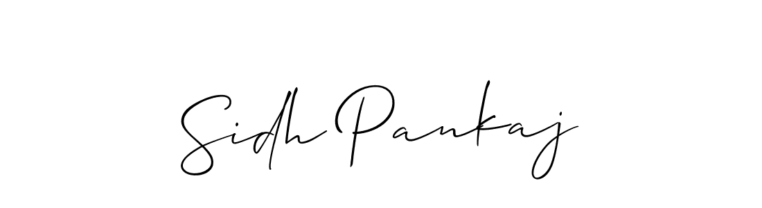 Best and Professional Signature Style for Sidh Pankaj. Allison_Script Best Signature Style Collection. Sidh Pankaj signature style 2 images and pictures png