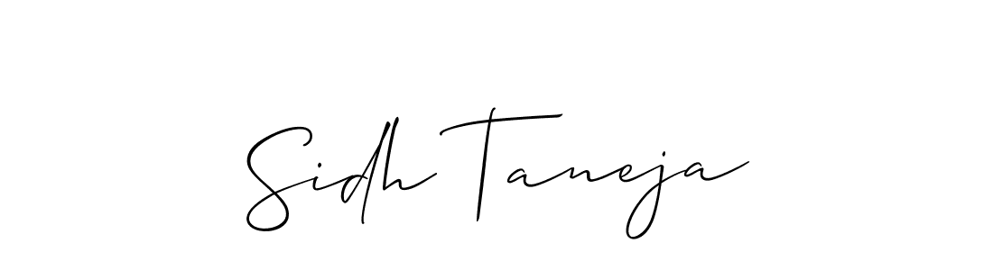 You can use this online signature creator to create a handwritten signature for the name Sidh Taneja. This is the best online autograph maker. Sidh Taneja signature style 2 images and pictures png