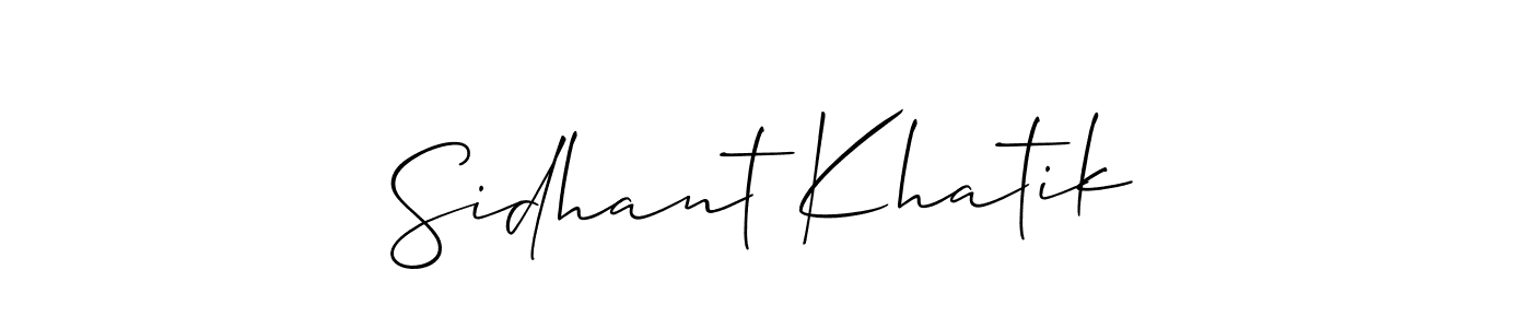 Here are the top 10 professional signature styles for the name Sidhant Khatik. These are the best autograph styles you can use for your name. Sidhant Khatik signature style 2 images and pictures png