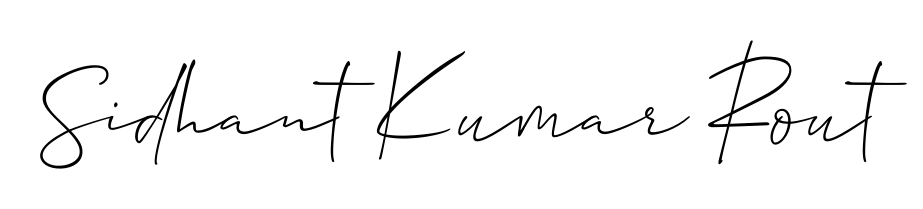 Upgrade your professional image with Sidhant Kumar Rout signature created with Allison_Script font. Fast, free, and watermark-free download. Sidhant Kumar Rout signature style 2 images and pictures png
