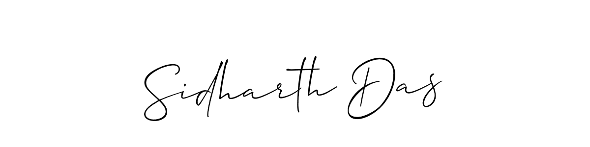 Also we have Sidharth Das name is the best signature style. Create professional handwritten signature collection using Allison_Script autograph style. Sidharth Das signature style 2 images and pictures png