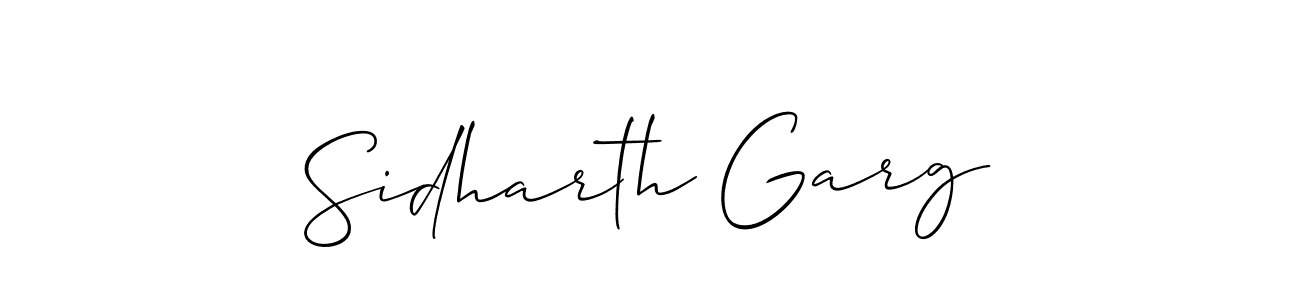 Make a beautiful signature design for name Sidharth Garg. Use this online signature maker to create a handwritten signature for free. Sidharth Garg signature style 2 images and pictures png