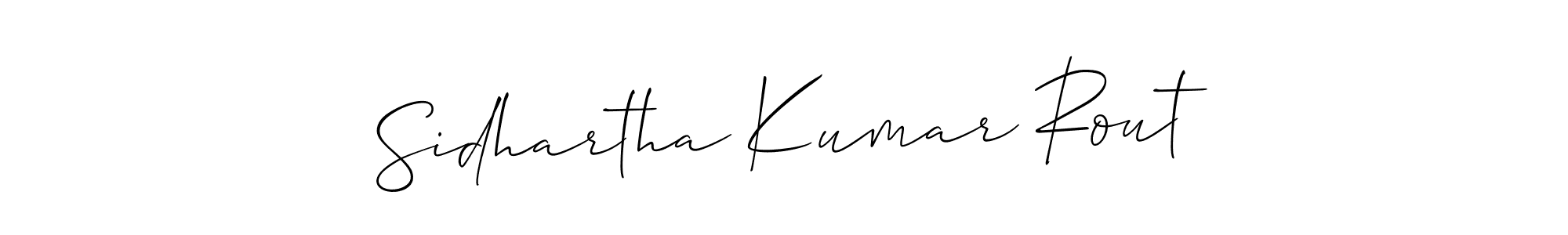 The best way (Allison_Script) to make a short signature is to pick only two or three words in your name. The name Sidhartha Kumar Rout include a total of six letters. For converting this name. Sidhartha Kumar Rout signature style 2 images and pictures png