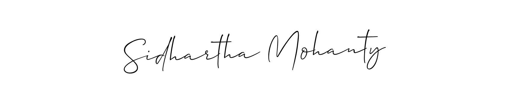 You should practise on your own different ways (Allison_Script) to write your name (Sidhartha Mohanty) in signature. don't let someone else do it for you. Sidhartha Mohanty signature style 2 images and pictures png