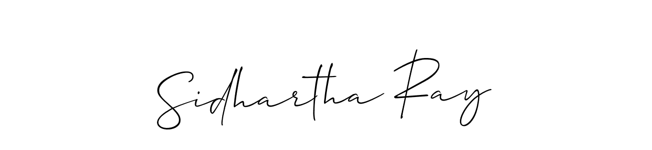 Sidhartha Ray stylish signature style. Best Handwritten Sign (Allison_Script) for my name. Handwritten Signature Collection Ideas for my name Sidhartha Ray. Sidhartha Ray signature style 2 images and pictures png