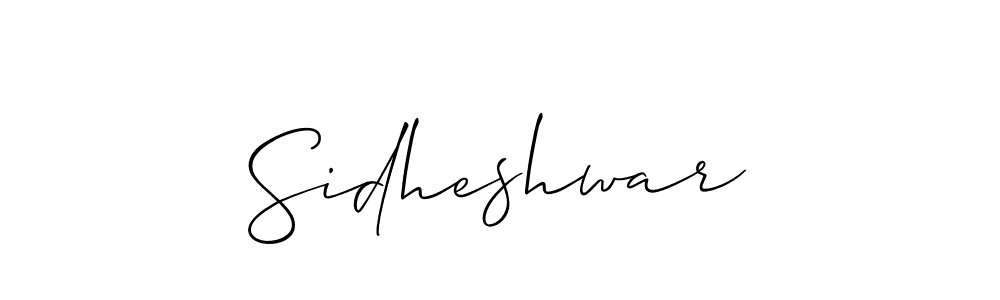 Best and Professional Signature Style for Sidheshwar. Allison_Script Best Signature Style Collection. Sidheshwar signature style 2 images and pictures png