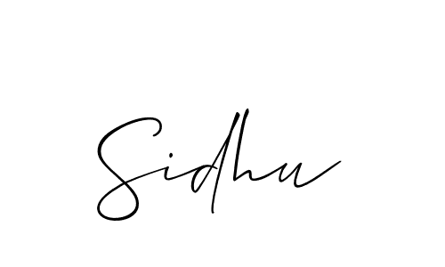 The best way (Allison_Script) to make a short signature is to pick only two or three words in your name. The name Sidhu include a total of six letters. For converting this name. Sidhu signature style 2 images and pictures png