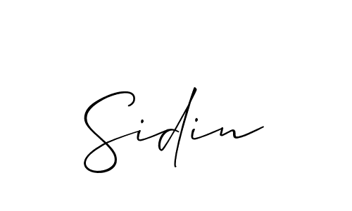 Once you've used our free online signature maker to create your best signature Allison_Script style, it's time to enjoy all of the benefits that Sidin name signing documents. Sidin signature style 2 images and pictures png