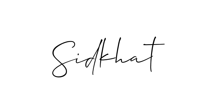 Check out images of Autograph of Sidkhat name. Actor Sidkhat Signature Style. Allison_Script is a professional sign style online. Sidkhat signature style 2 images and pictures png