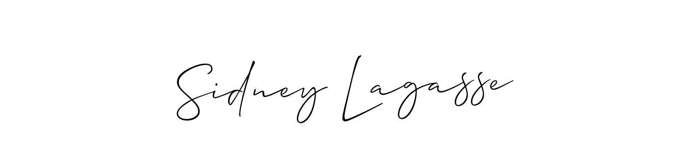Once you've used our free online signature maker to create your best signature Allison_Script style, it's time to enjoy all of the benefits that Sidney Lagasse name signing documents. Sidney Lagasse signature style 2 images and pictures png