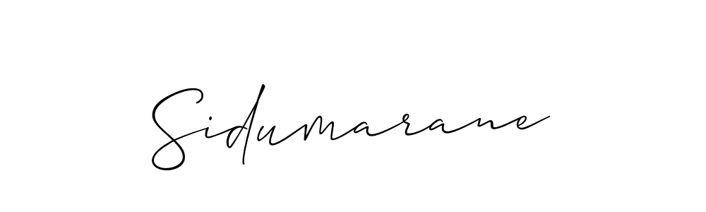 How to Draw Sidumarane signature style? Allison_Script is a latest design signature styles for name Sidumarane. Sidumarane signature style 2 images and pictures png