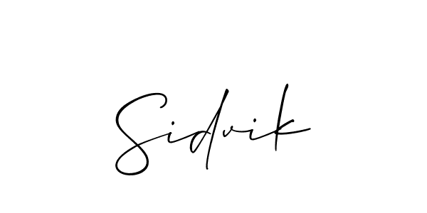 You can use this online signature creator to create a handwritten signature for the name Sidvik. This is the best online autograph maker. Sidvik signature style 2 images and pictures png