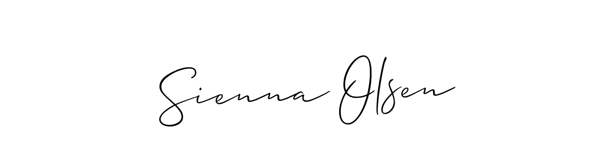 Here are the top 10 professional signature styles for the name Sienna Olsen. These are the best autograph styles you can use for your name. Sienna Olsen signature style 2 images and pictures png