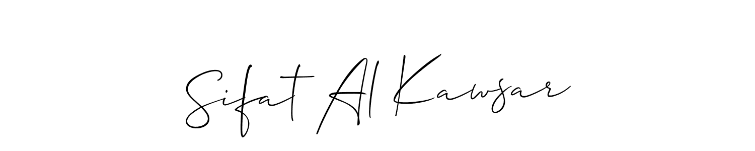 Here are the top 10 professional signature styles for the name Sifat Al Kawsar. These are the best autograph styles you can use for your name. Sifat Al Kawsar signature style 2 images and pictures png