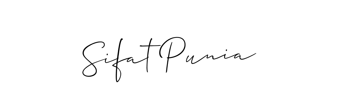 You can use this online signature creator to create a handwritten signature for the name Sifat Punia. This is the best online autograph maker. Sifat Punia signature style 2 images and pictures png