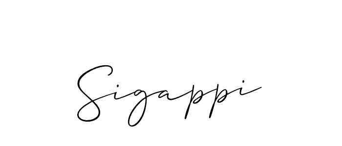 Make a short Sigappi signature style. Manage your documents anywhere anytime using Allison_Script. Create and add eSignatures, submit forms, share and send files easily. Sigappi signature style 2 images and pictures png