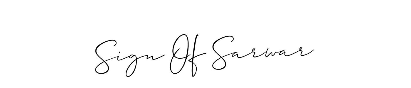 if you are searching for the best signature style for your name Sign Of Sarwar. so please give up your signature search. here we have designed multiple signature styles  using Allison_Script. Sign Of Sarwar signature style 2 images and pictures png