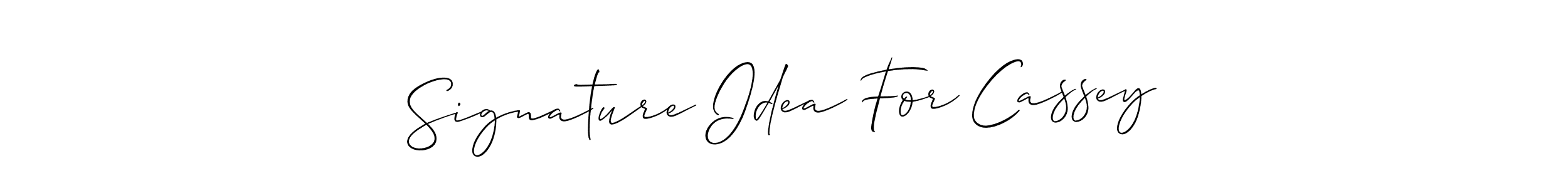 This is the best signature style for the Signature Idea For Cassey name. Also you like these signature font (Allison_Script). Mix name signature. Signature Idea For Cassey signature style 2 images and pictures png