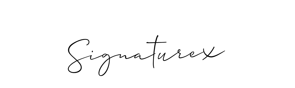 The best way (Allison_Script) to make a short signature is to pick only two or three words in your name. The name Signaturex include a total of six letters. For converting this name. Signaturex signature style 2 images and pictures png