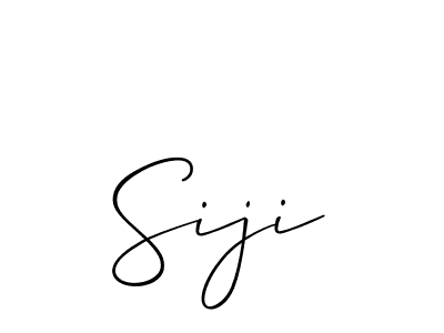 Similarly Allison_Script is the best handwritten signature design. Signature creator online .You can use it as an online autograph creator for name Siji. Siji signature style 2 images and pictures png