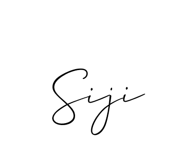 if you are searching for the best signature style for your name Siji. so please give up your signature search. here we have designed multiple signature styles  using Allison_Script. Siji signature style 2 images and pictures png