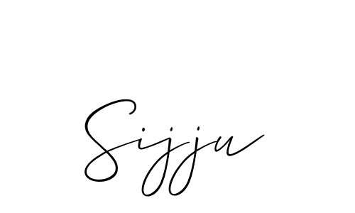 It looks lik you need a new signature style for name Sijju. Design unique handwritten (Allison_Script) signature with our free signature maker in just a few clicks. Sijju signature style 2 images and pictures png