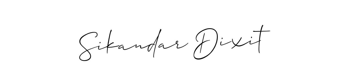 See photos of Sikandar Dixit official signature by Spectra . Check more albums & portfolios. Read reviews & check more about Allison_Script font. Sikandar Dixit signature style 2 images and pictures png