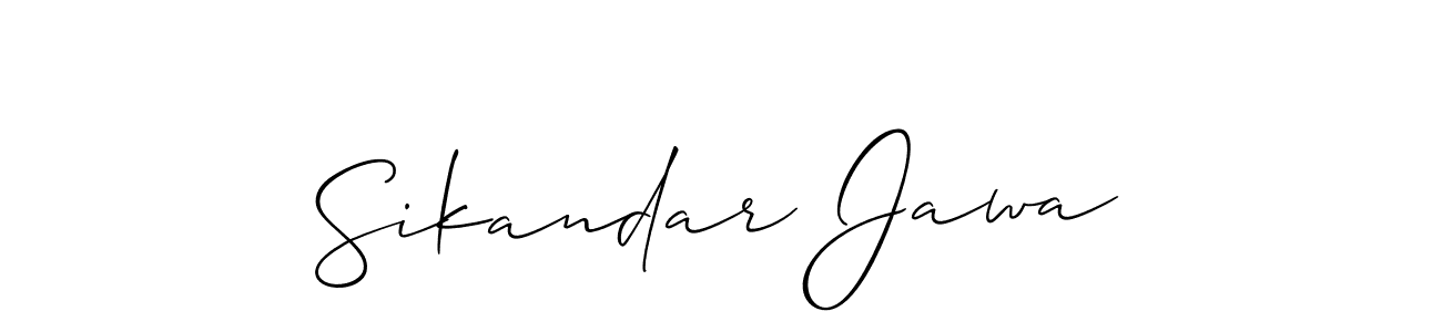 You can use this online signature creator to create a handwritten signature for the name Sikandar Jawa. This is the best online autograph maker. Sikandar Jawa signature style 2 images and pictures png