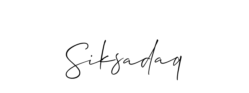 Here are the top 10 professional signature styles for the name Siksadaq. These are the best autograph styles you can use for your name. Siksadaq signature style 2 images and pictures png