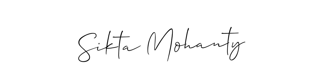 Best and Professional Signature Style for Sikta Mohanty. Allison_Script Best Signature Style Collection. Sikta Mohanty signature style 2 images and pictures png