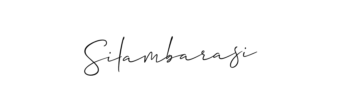 Make a short Silambarasi signature style. Manage your documents anywhere anytime using Allison_Script. Create and add eSignatures, submit forms, share and send files easily. Silambarasi signature style 2 images and pictures png