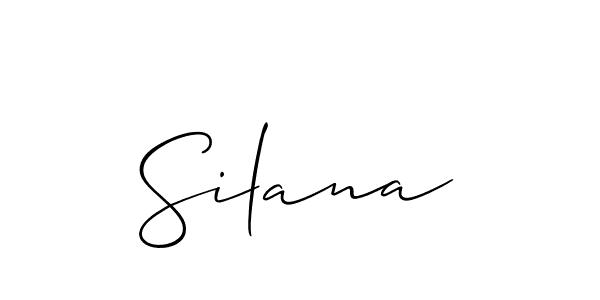 Silana stylish signature style. Best Handwritten Sign (Allison_Script) for my name. Handwritten Signature Collection Ideas for my name Silana. Silana signature style 2 images and pictures png