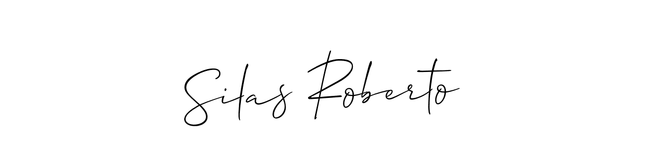 Make a beautiful signature design for name Silas Roberto. With this signature (Allison_Script) style, you can create a handwritten signature for free. Silas Roberto signature style 2 images and pictures png