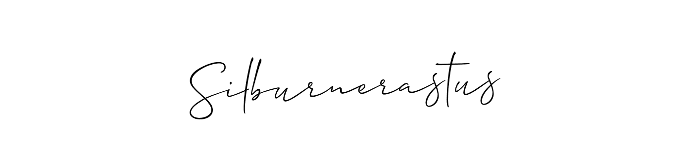 This is the best signature style for the Silburnerastus name. Also you like these signature font (Allison_Script). Mix name signature. Silburnerastus signature style 2 images and pictures png