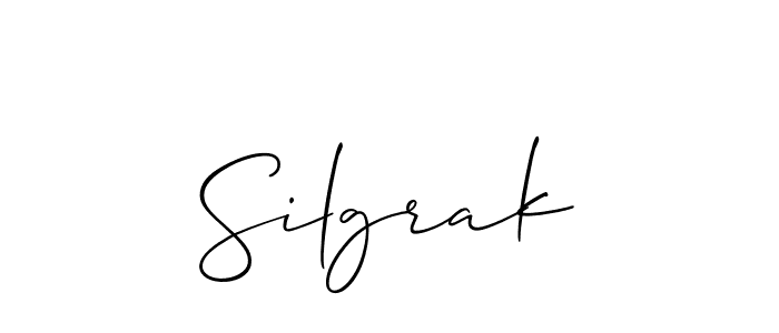 How to Draw Silgrak signature style? Allison_Script is a latest design signature styles for name Silgrak. Silgrak signature style 2 images and pictures png