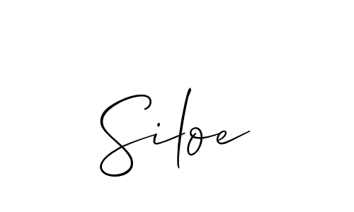 Check out images of Autograph of Siloe name. Actor Siloe Signature Style. Allison_Script is a professional sign style online. Siloe signature style 2 images and pictures png