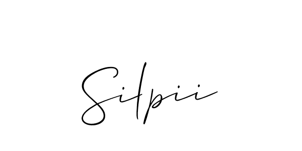 Make a beautiful signature design for name Silpii. Use this online signature maker to create a handwritten signature for free. Silpii signature style 2 images and pictures png