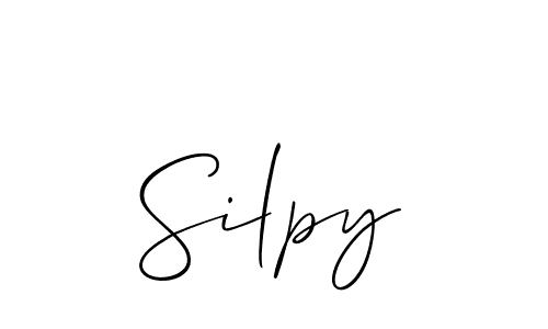 How to make Silpy name signature. Use Allison_Script style for creating short signs online. This is the latest handwritten sign. Silpy signature style 2 images and pictures png