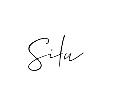 Check out images of Autograph of Silu name. Actor Silu Signature Style. Allison_Script is a professional sign style online. Silu signature style 2 images and pictures png