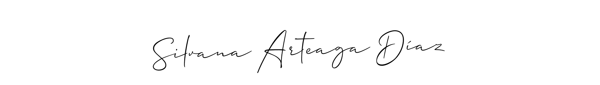 You can use this online signature creator to create a handwritten signature for the name Silvana Arteaga Díaz. This is the best online autograph maker. Silvana Arteaga Díaz signature style 2 images and pictures png