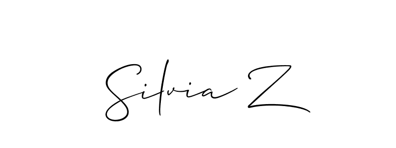 Make a short Silvia Z signature style. Manage your documents anywhere anytime using Allison_Script. Create and add eSignatures, submit forms, share and send files easily. Silvia Z signature style 2 images and pictures png