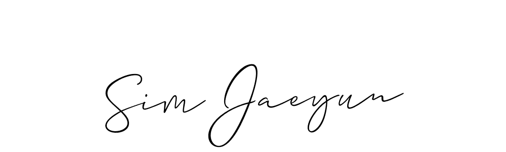 Check out images of Autograph of Sim Jaeyun name. Actor Sim Jaeyun Signature Style. Allison_Script is a professional sign style online. Sim Jaeyun signature style 2 images and pictures png
