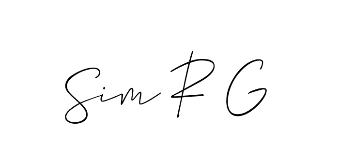 Check out images of Autograph of Sim R G name. Actor Sim R G Signature Style. Allison_Script is a professional sign style online. Sim R G signature style 2 images and pictures png