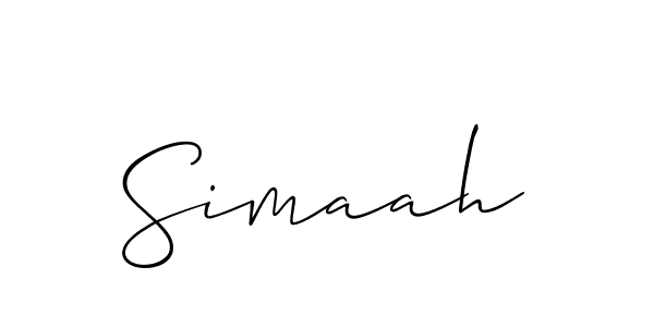 You can use this online signature creator to create a handwritten signature for the name Simaah. This is the best online autograph maker. Simaah signature style 2 images and pictures png