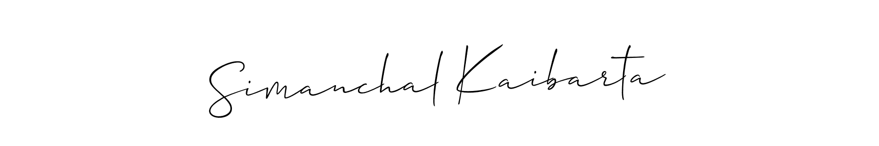 Make a beautiful signature design for name Simanchal Kaibarta. Use this online signature maker to create a handwritten signature for free. Simanchal Kaibarta signature style 2 images and pictures png