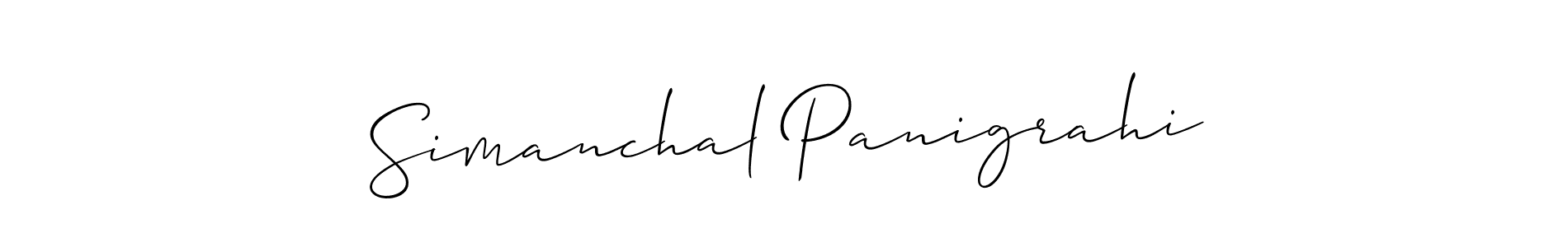 Best and Professional Signature Style for Simanchal Panigrahi. Allison_Script Best Signature Style Collection. Simanchal Panigrahi signature style 2 images and pictures png